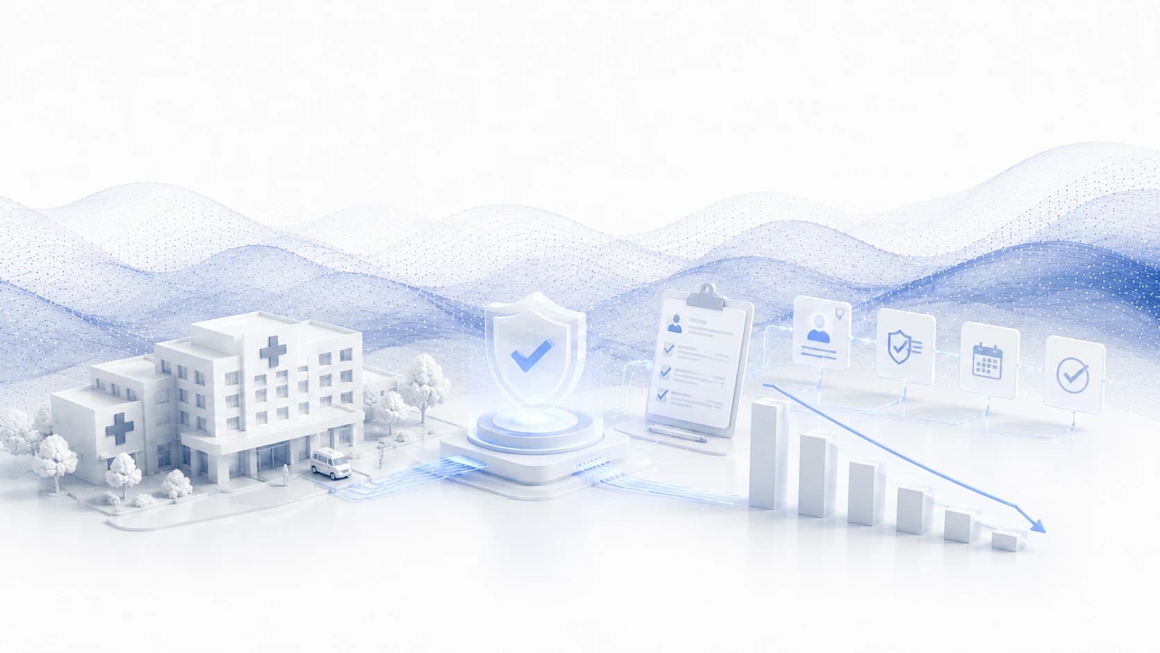 A picture showing healthcare staff using medical billing automation to generate claims faster and reduce billing errors